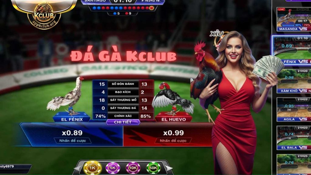 Đôi nét về sảnh đá gà trực tiếp tại Kclub